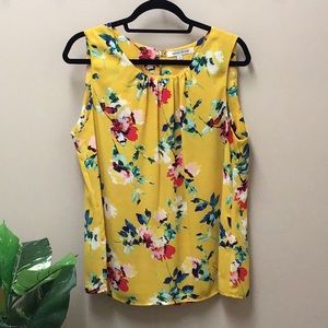 Rose + Olive, XL, tank top blouse